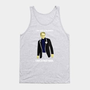 The Prisoner - I Am Not a Number. I Am a Free Man! Tank Top